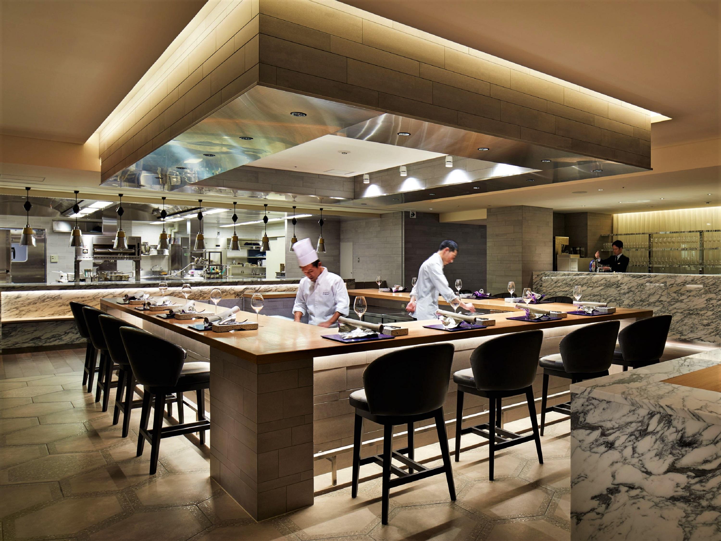 The Thousand Kyōto Exterior foto The open kitchen at the restaurant