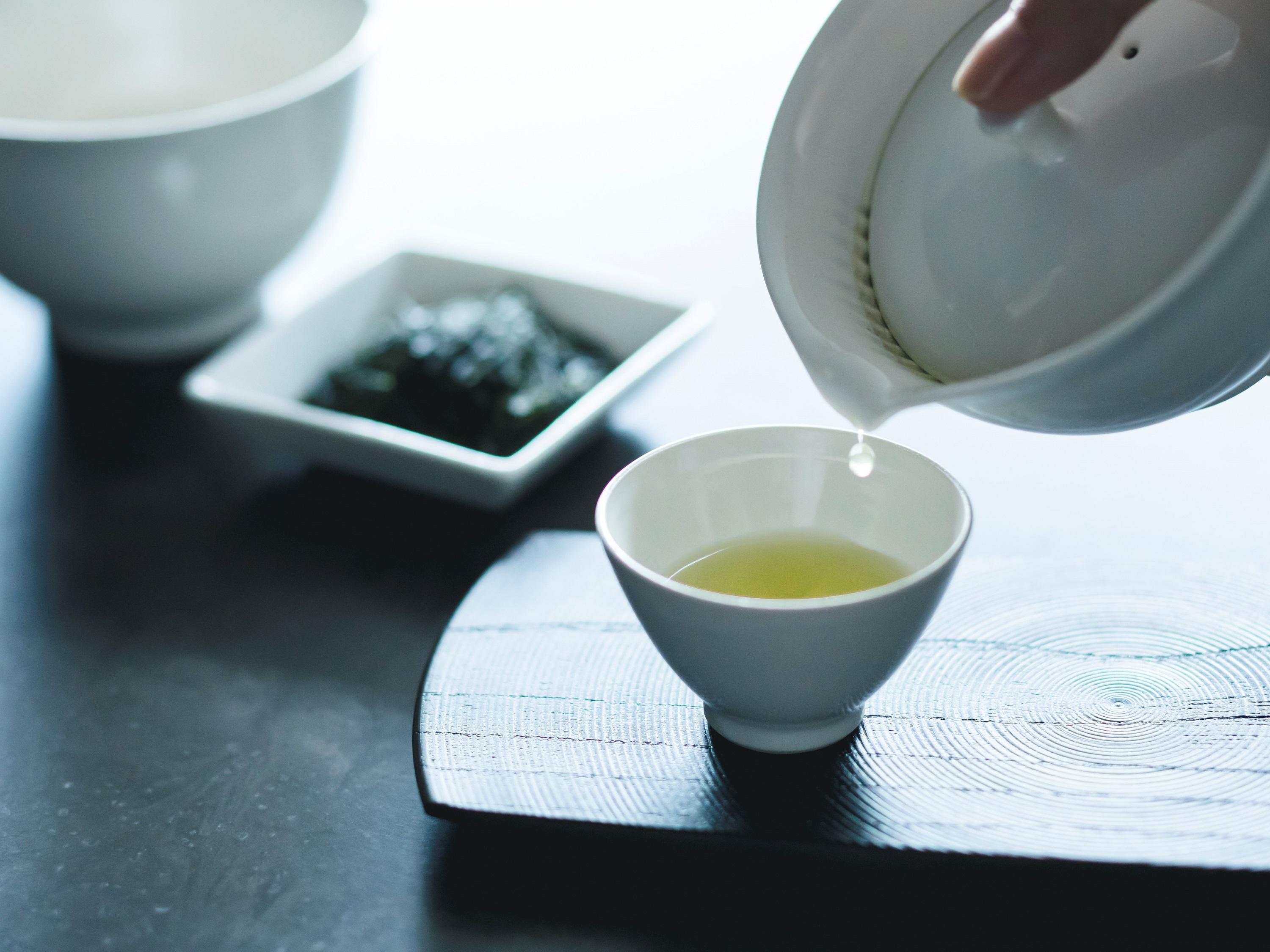 The Thousand Kyōto Exterior foto A cup of Japanese green tea